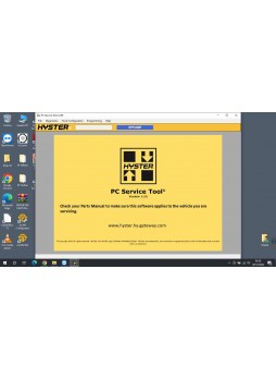 2021 newest Hyster and Yale PC Service Tool v 4.99 diagnostic and programming program with patch login files